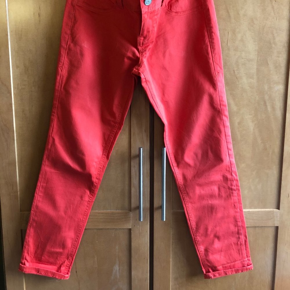 Tangerine Summer Skinny Ankle pants